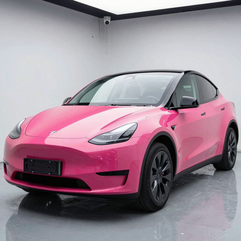 Pristine Car Wrap on Vehicle