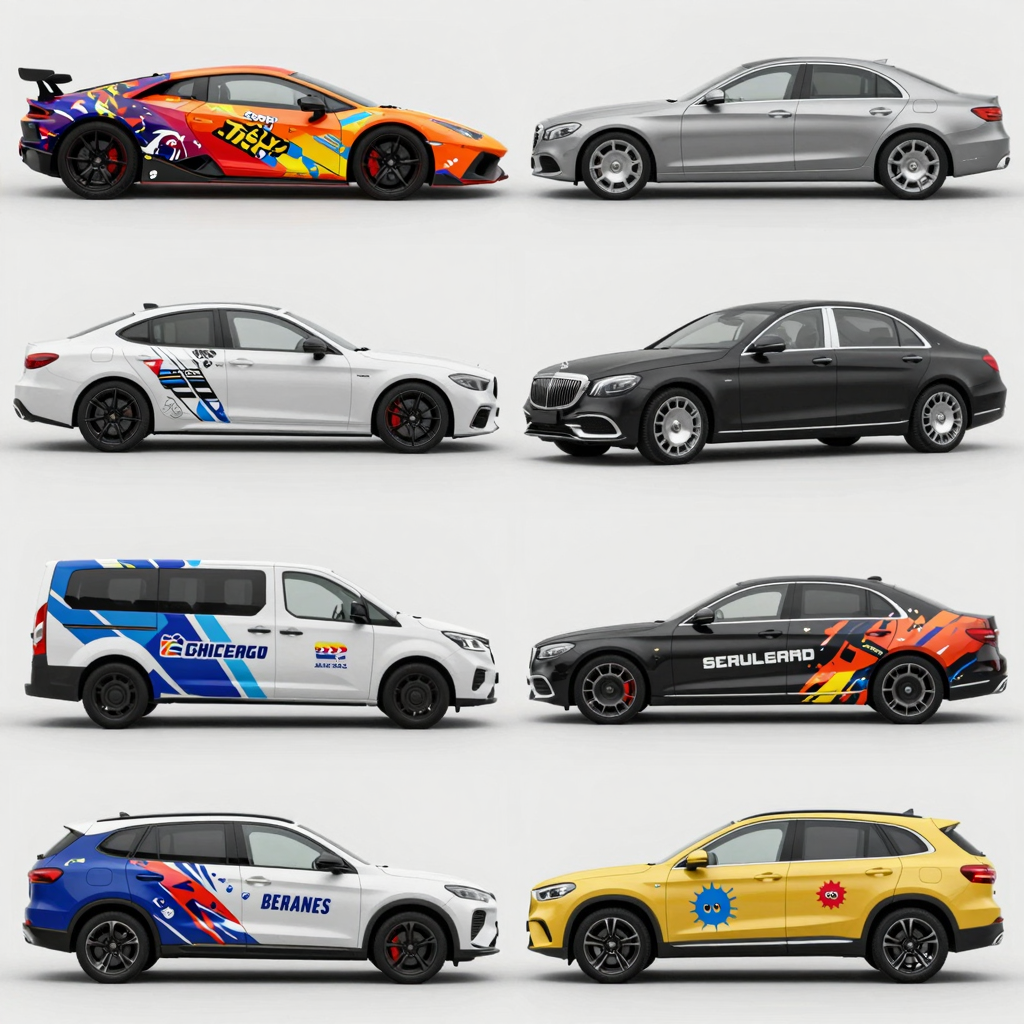 Different Types of Car Wraps