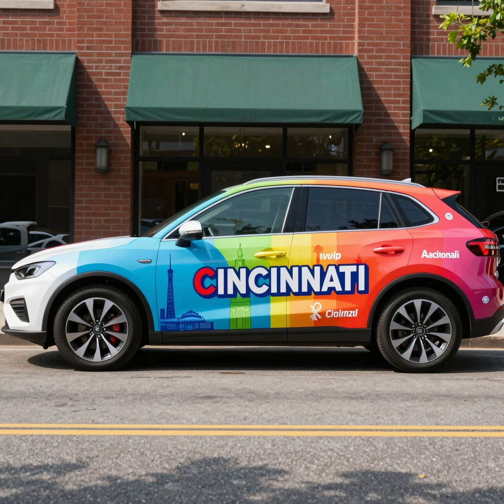 Creative Car Wrap Design