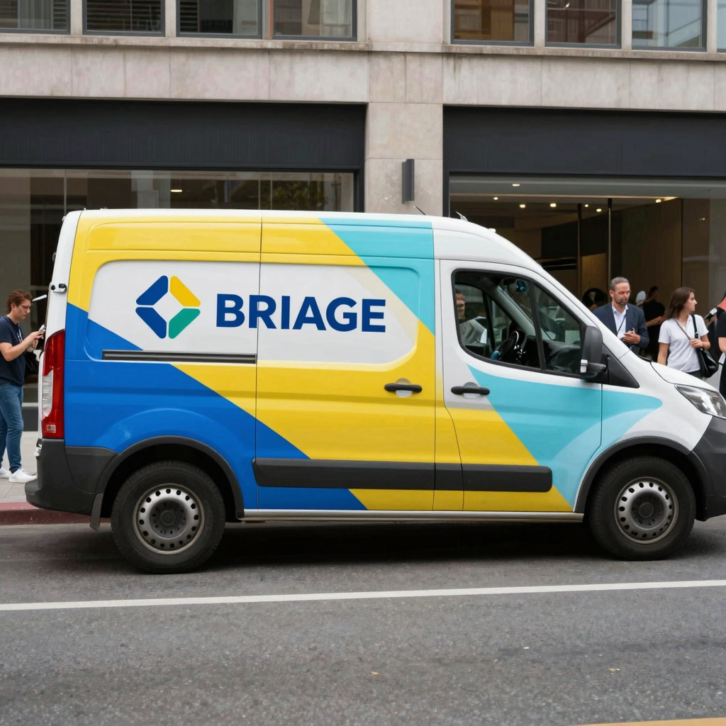 Vibrant Vehicle Wrap