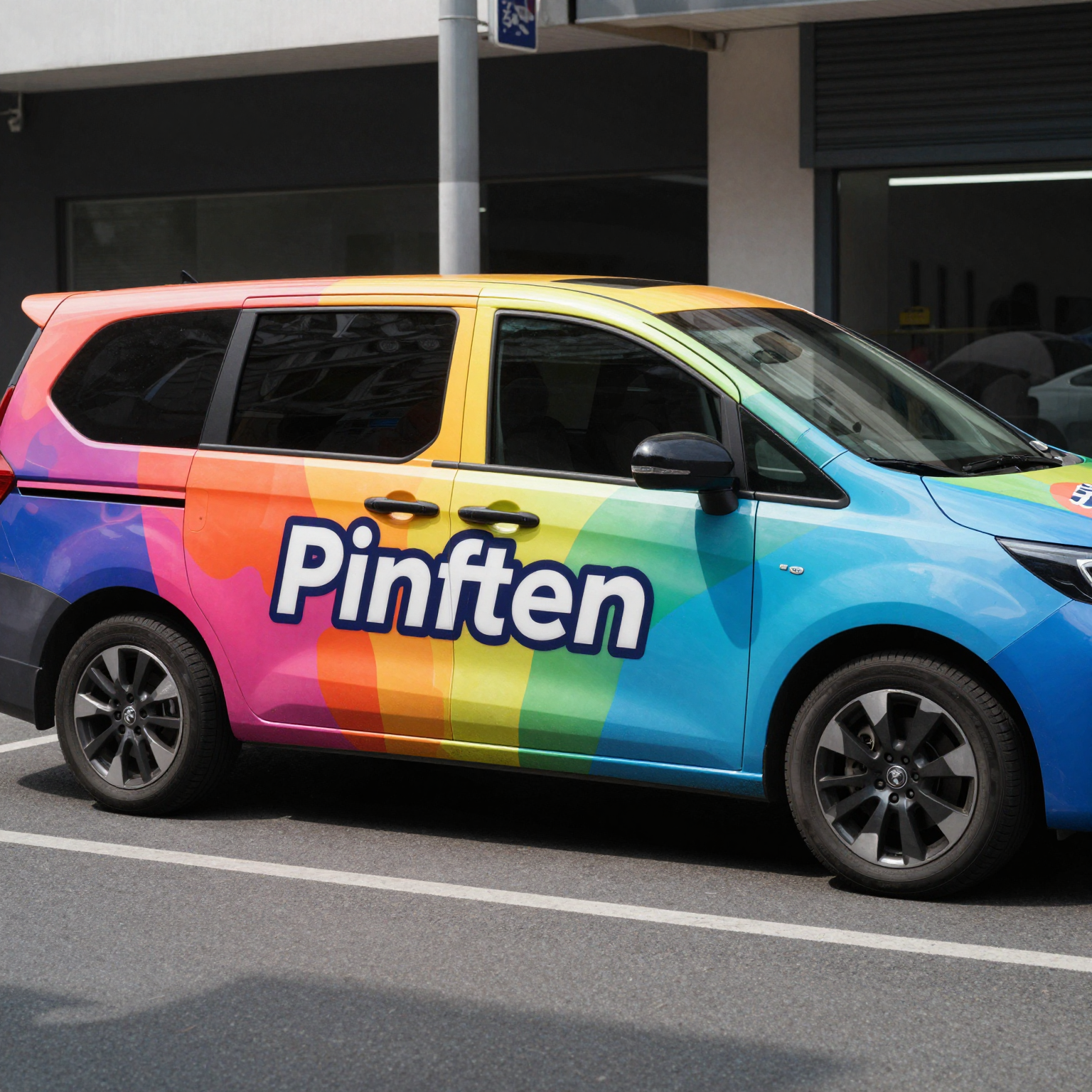 Car Wrap in Action