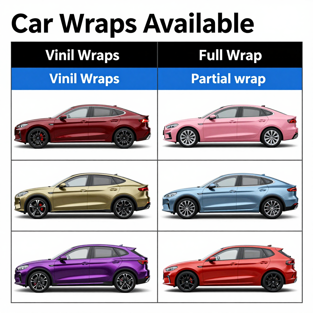 Car Wrap Comparison