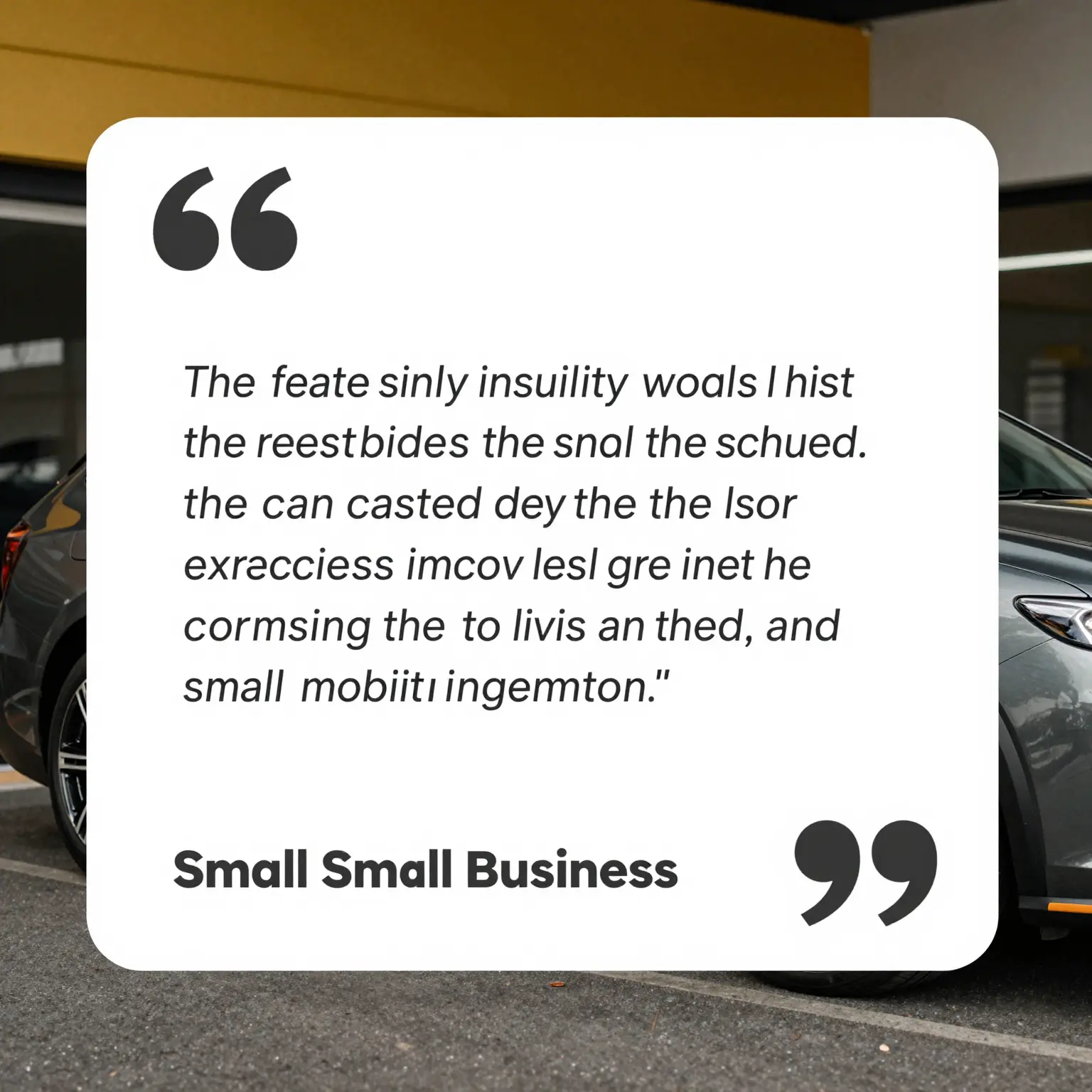 Customer Testimonial