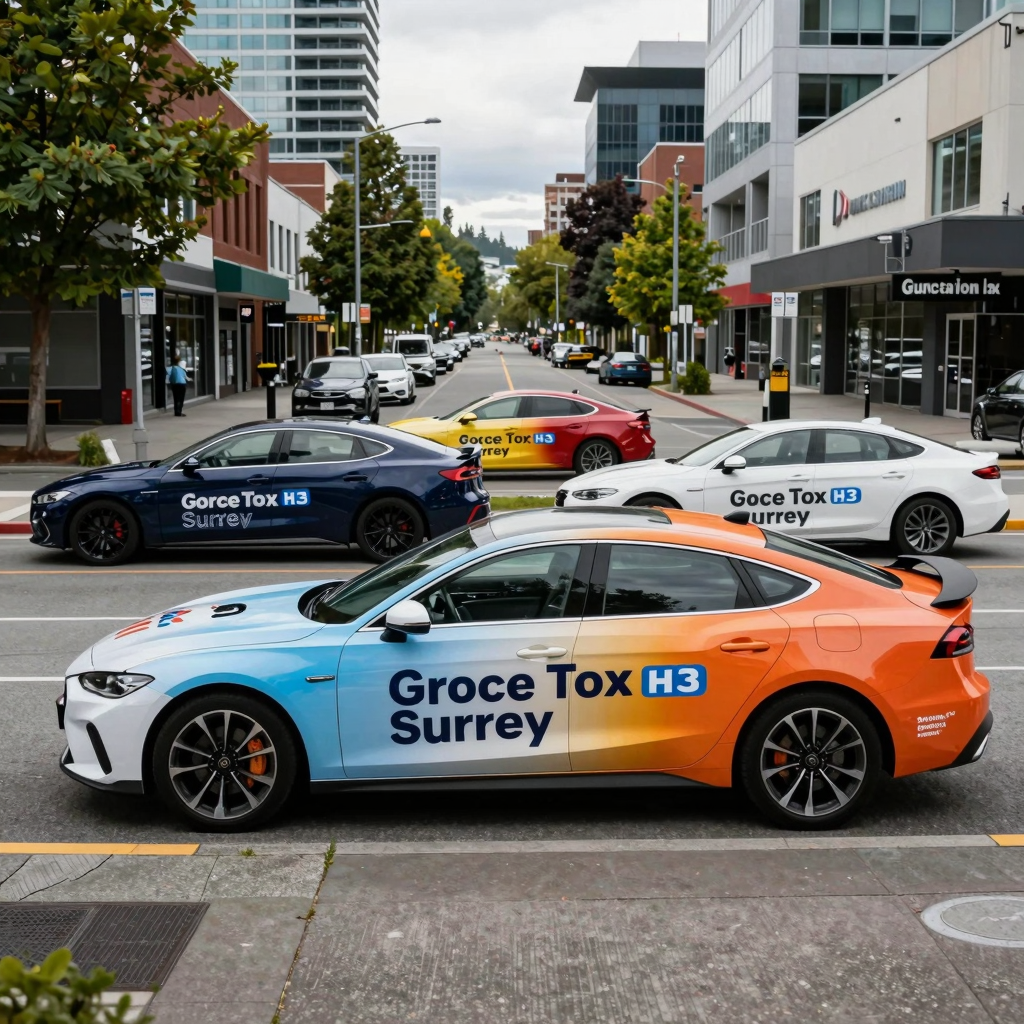 Variety of Car Wraps in Surrey, BC
