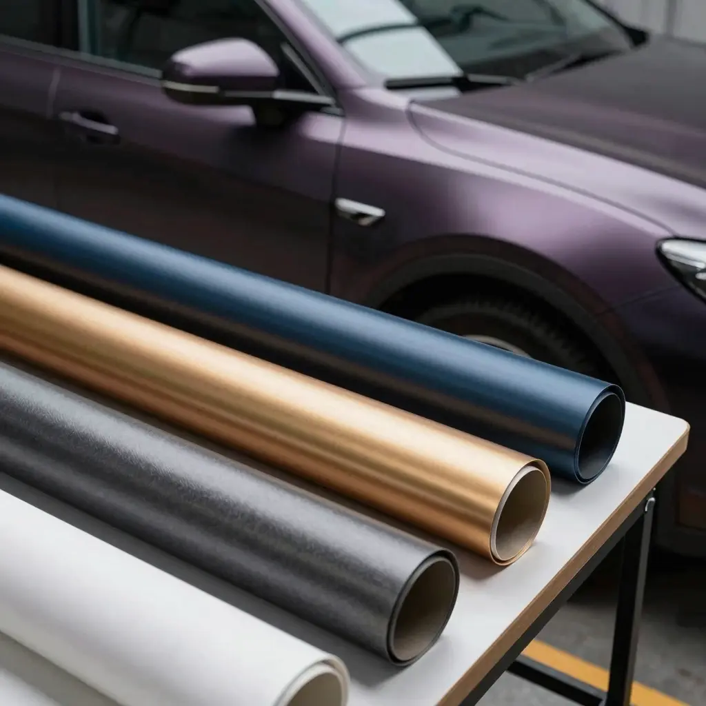 Different types of liquid car wraps