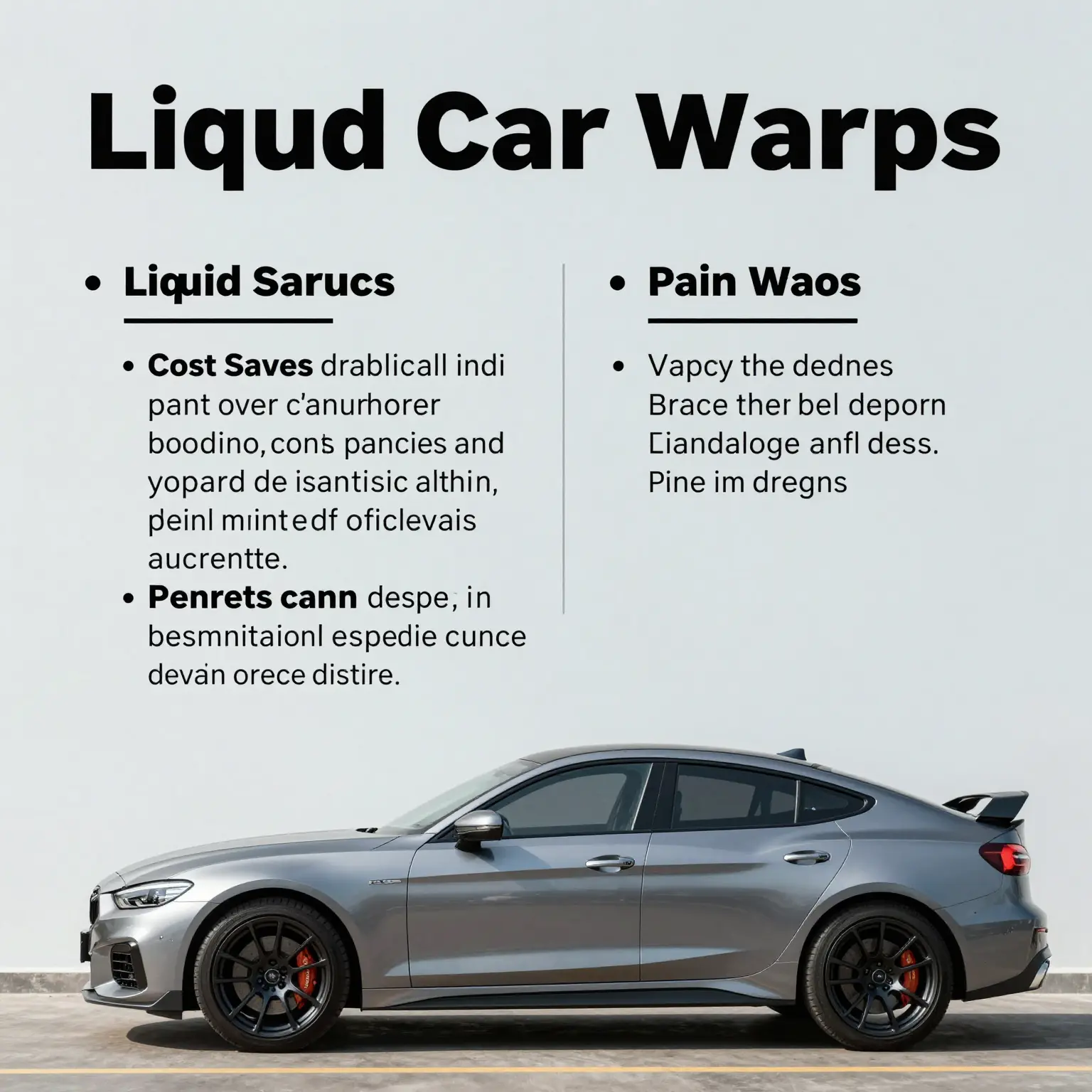 Advantages of Liquid Car Wraps for Businesses