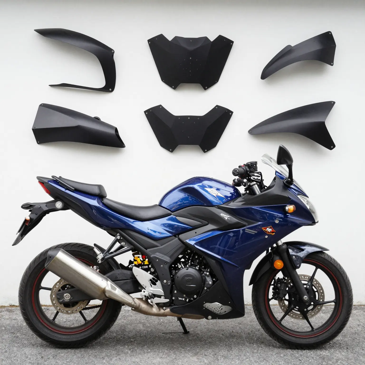 Aftermarket fairing kits for 2008 Suzuki GS500F