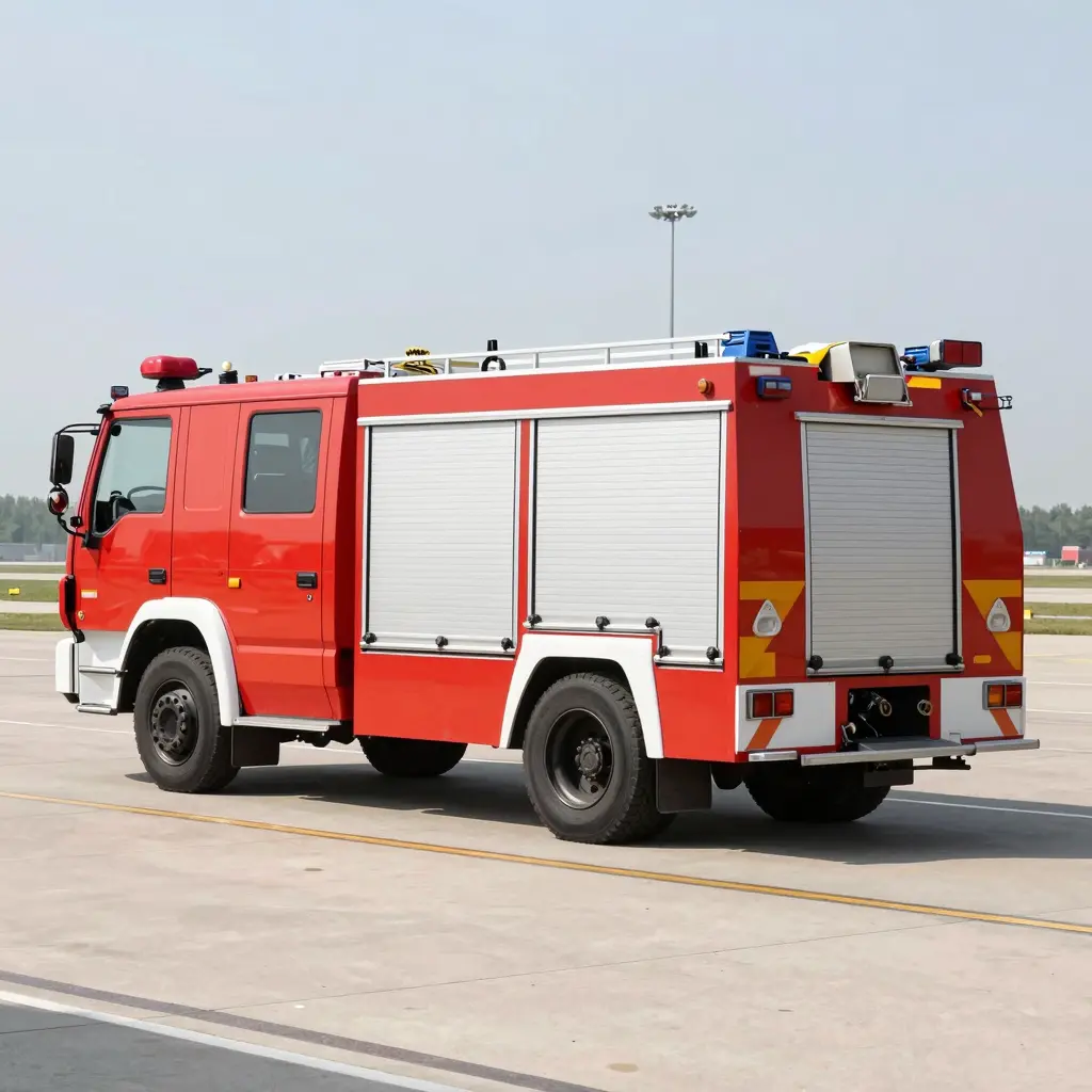 Specialized Airport Fire Truck